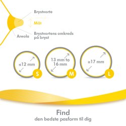 Ammebrkker 2 stk. str. M, 20 mm.