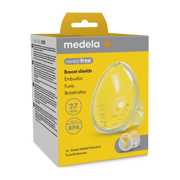 Medela brysttragt 27 mm til Medela hands-free brystpumpe