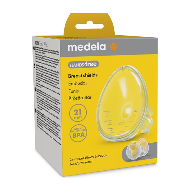 Medela brysttragt 21 mm til Medela hands-free brystpumpe