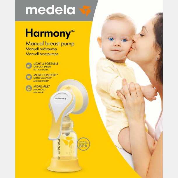 Medela  harmony manuel  brystpumpe