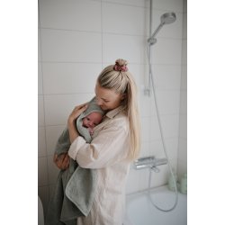 Mushie Babyh�ndkl�de med h�tte "Moss"