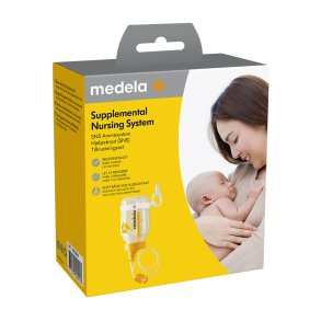 Ammesystem/hjlpebryst fra Medela. 