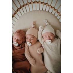 Mushie Baby Beanie hue "Blush"